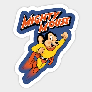 mighty mouse Sticker